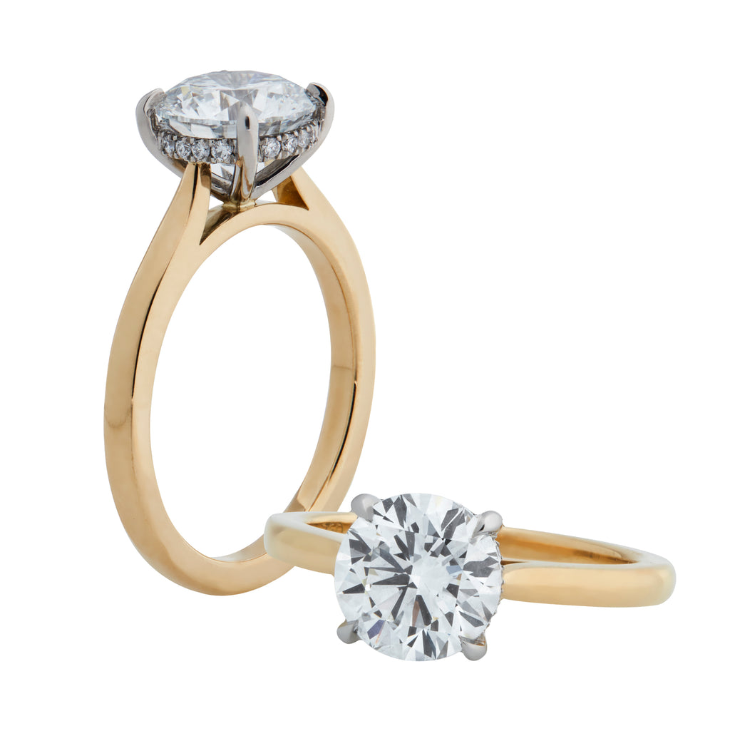 Arabella - 2CT Round Lab Diamond