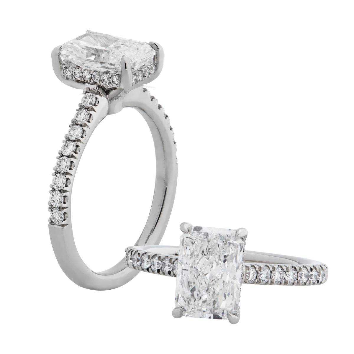 Jasmine - 2CT Radiant Lab Diamond