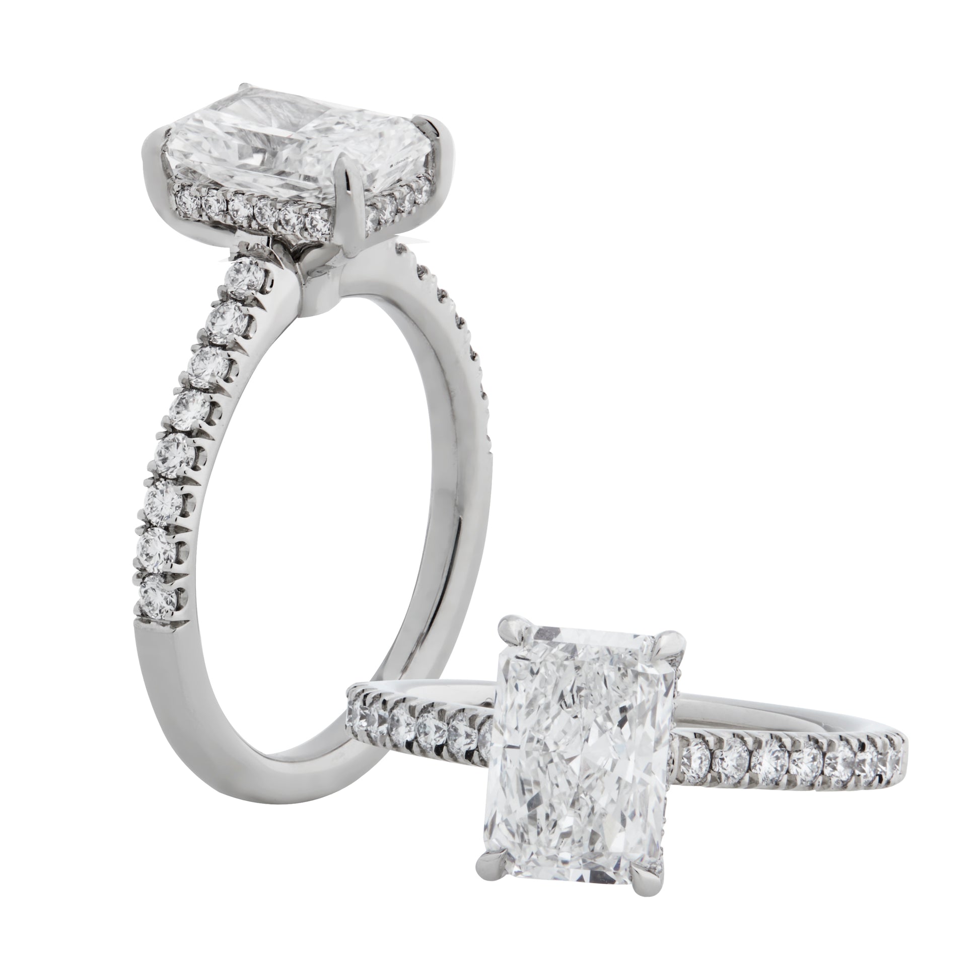 Jasmine - 2CT Radiant Lab Diamond