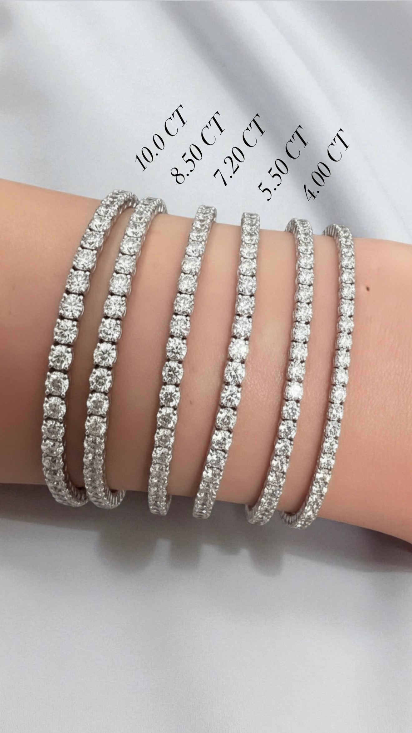 Lab Diamond Tennis Bracelet