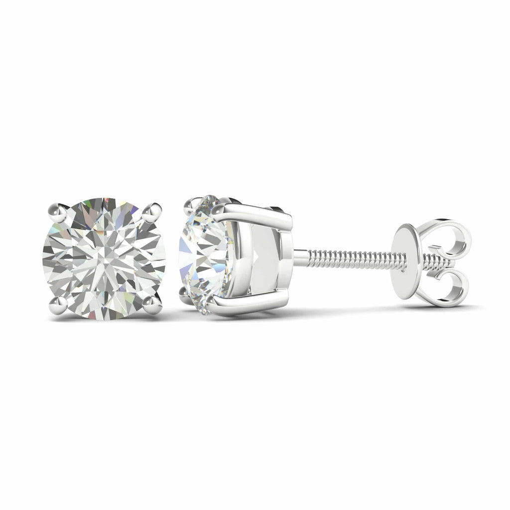 Diamond Stud Earrings - Natural Mined Diamond