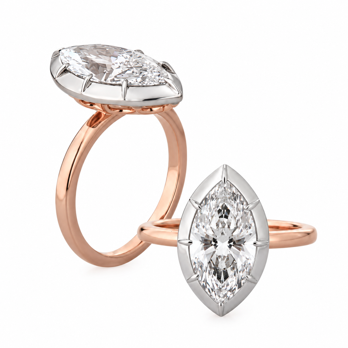 Antique Inspired 3 Carat Marquise