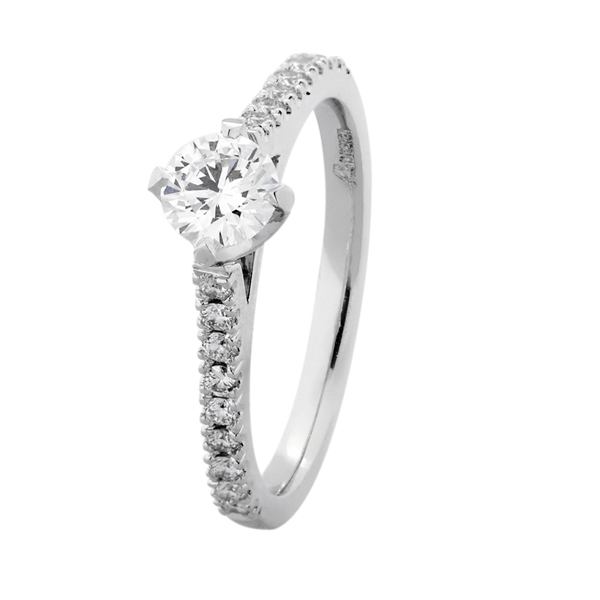 Ruby - Round Mined Diamond