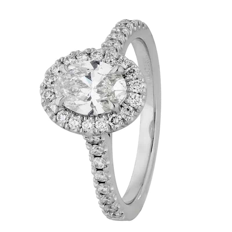 Aria - Oval Natural Diamond