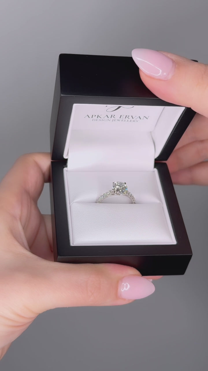 Eleanore - 1.5CT Round Lab Diamond