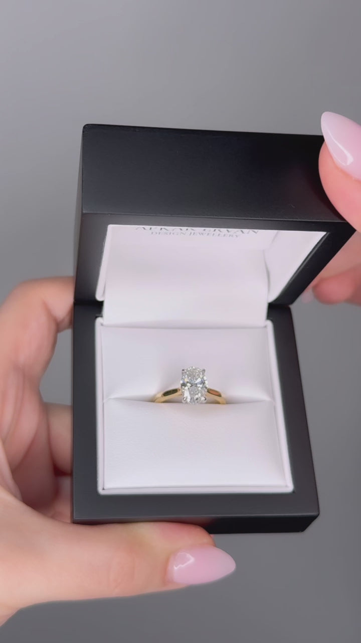 Penelope - 2CT Oval Lab Diamond