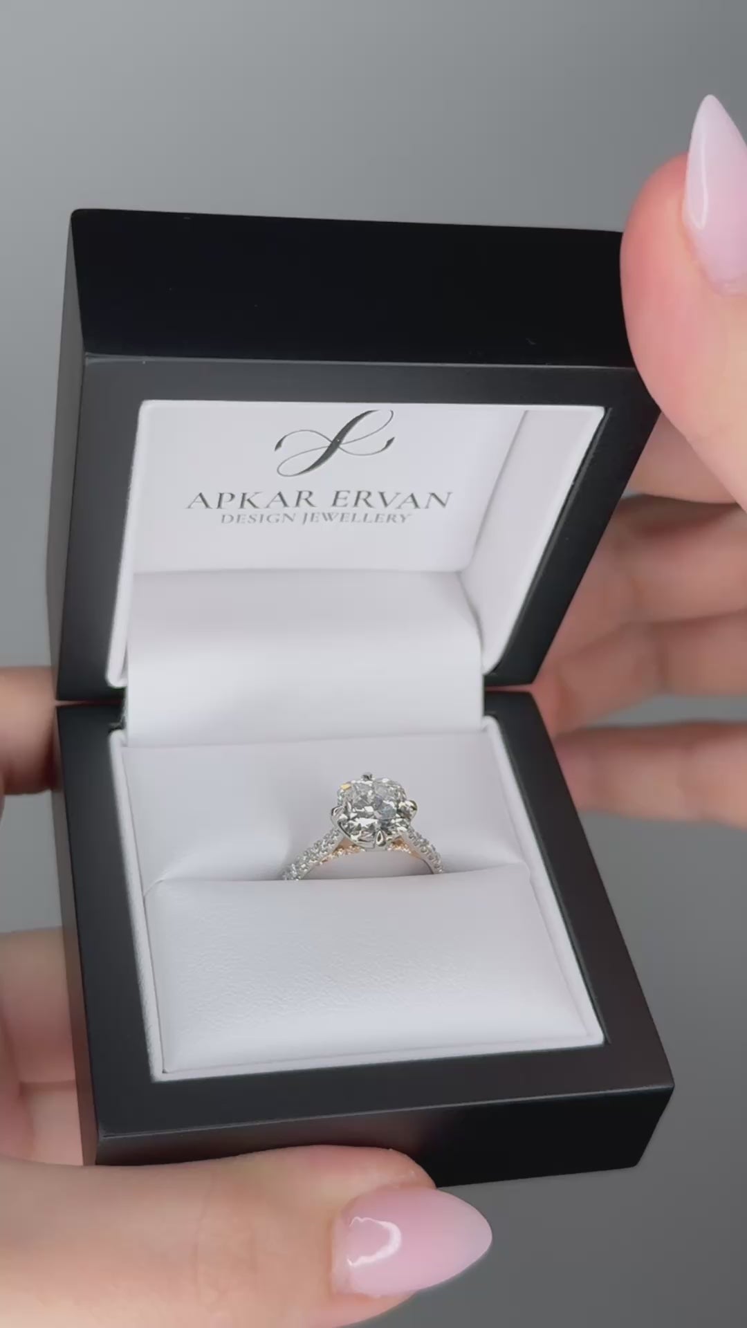 Anastasia - 3CT Cushion Lab Diamond