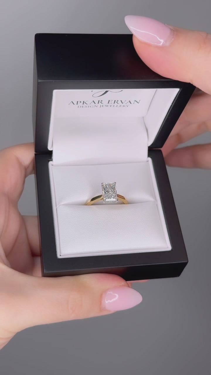 Noelle - 2CT Radiant Lab Diamond