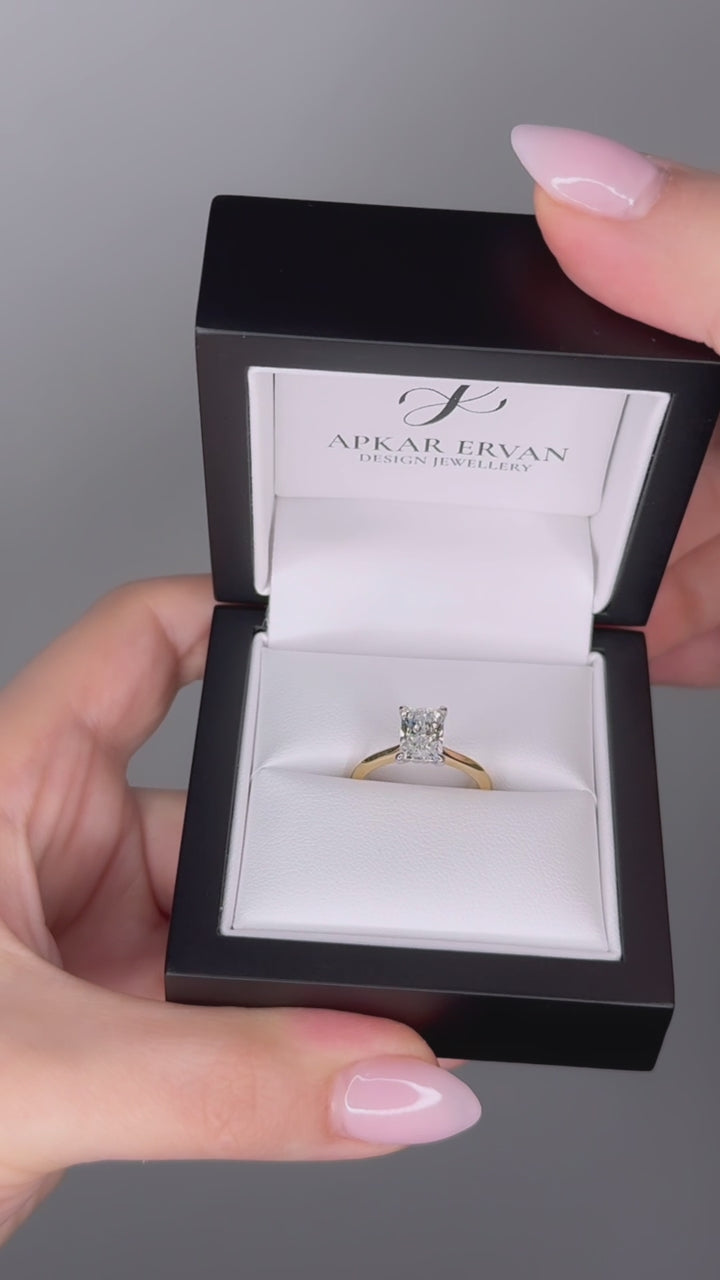 Violette - 1.5CT Radiant Lab Diamond